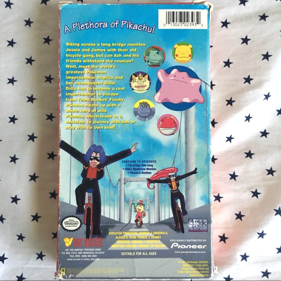 ♦️(SOLD)♦️ Set of Two Pokemon VHS Tapes - Picture 4 of 5